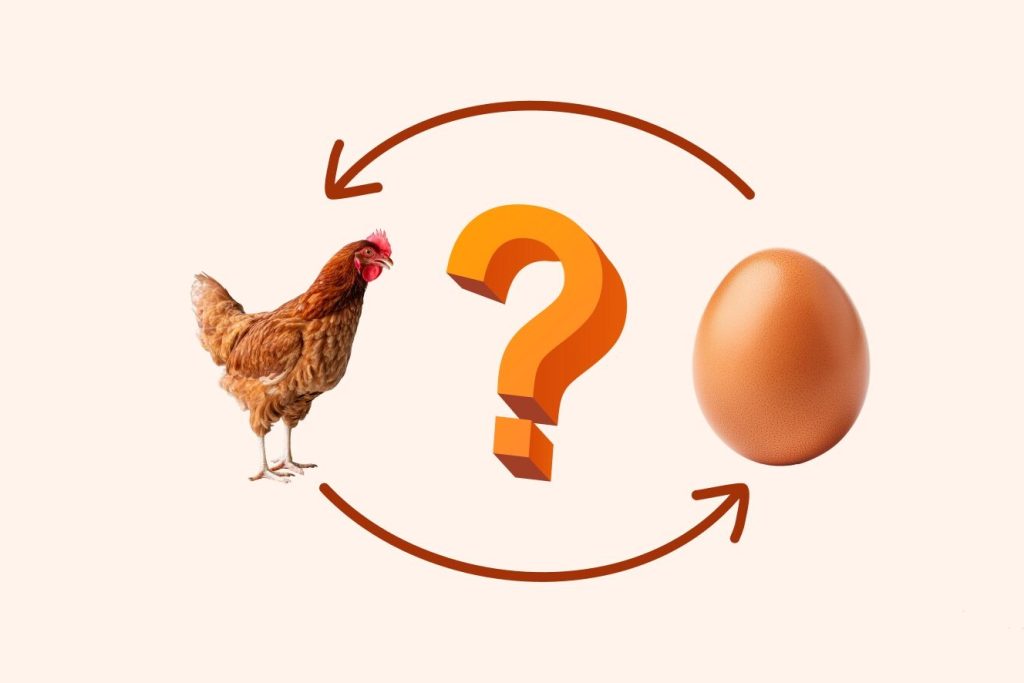 مرغ و تخم‌مرغ